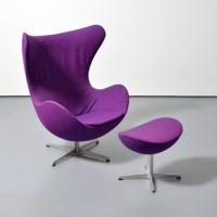 Arne Jacobsen EGG Chair & Ottoman - Sold for $1,088 on 03-01-2025 (Lot 486).jpg